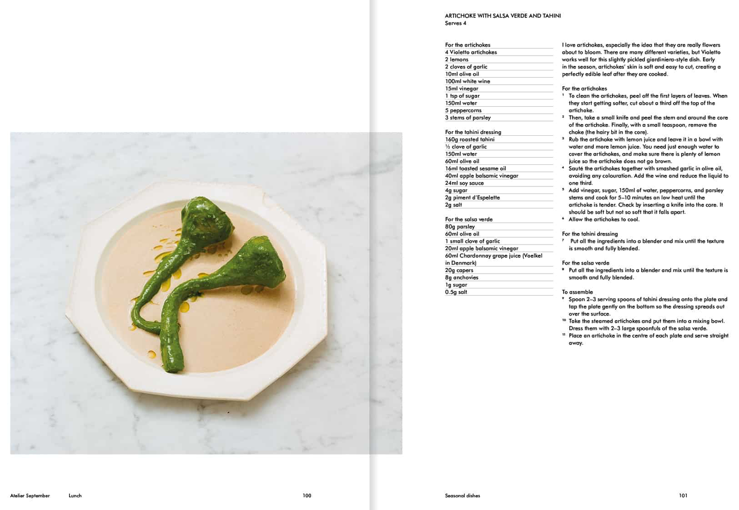 Kochbuch «ATELIER SEPTEMBER» - Frederik Bille Brahe