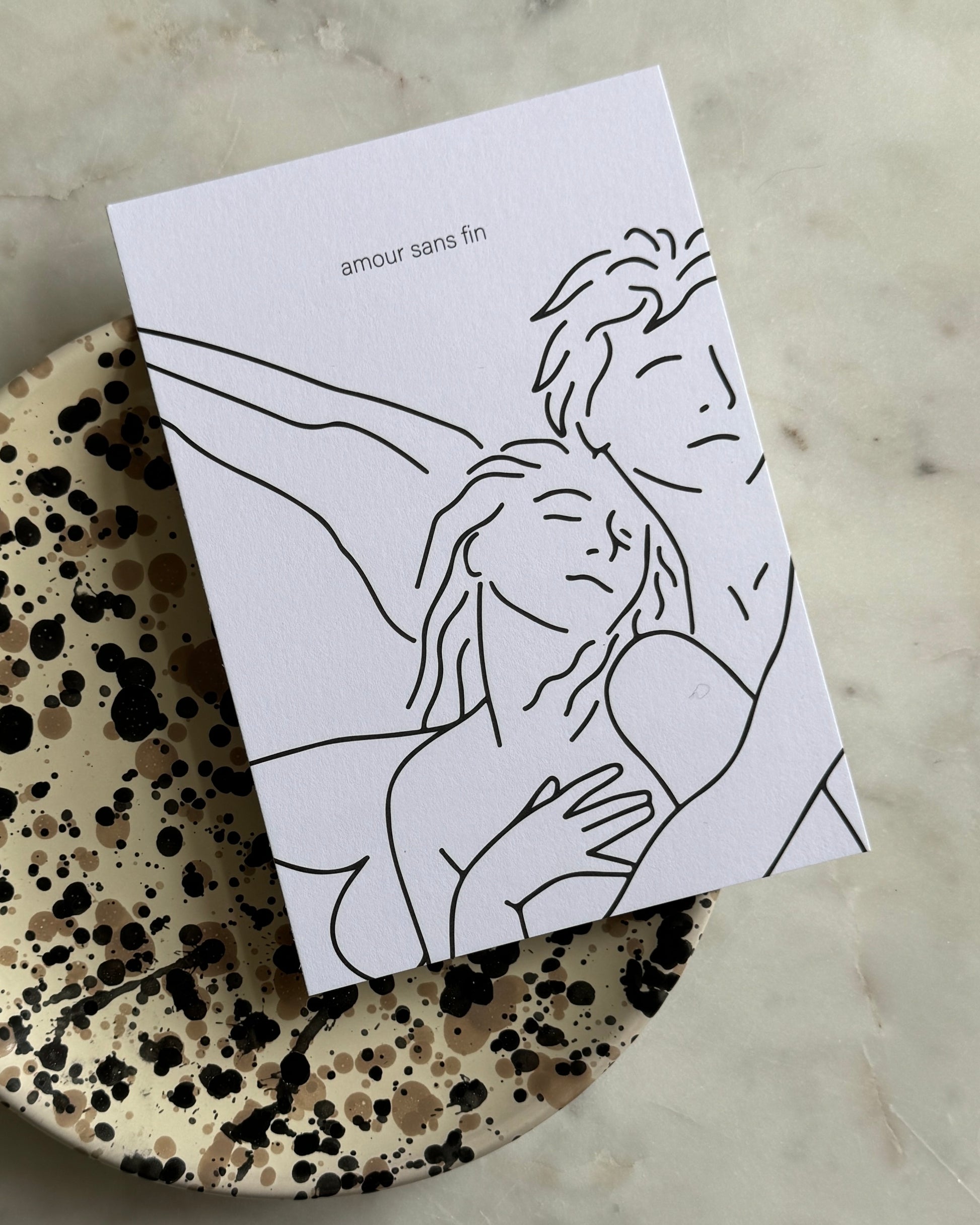 Postkarte «AMOUR SANS FIN»