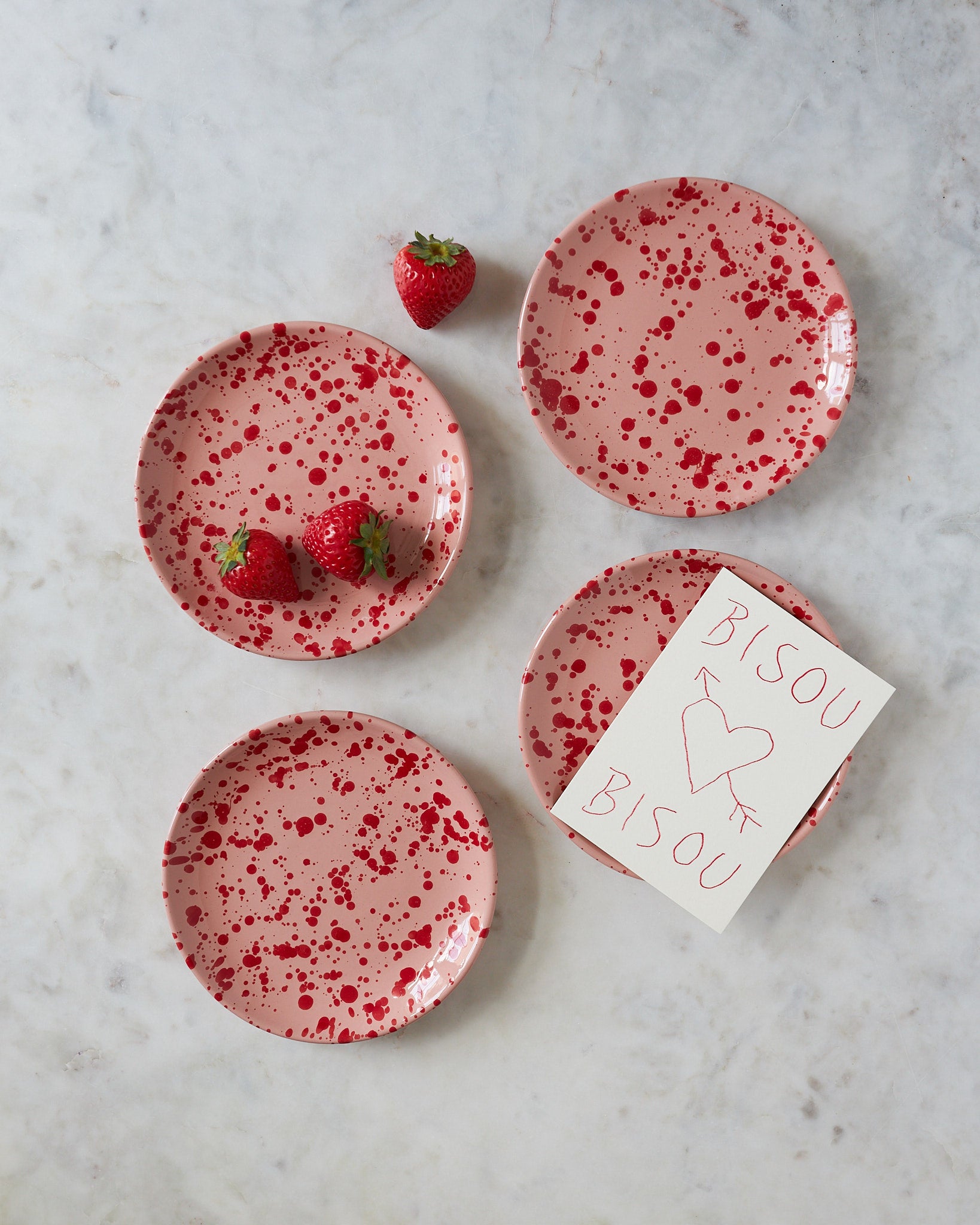 Teller «PALLA ROSSA» klein – arrabbiata