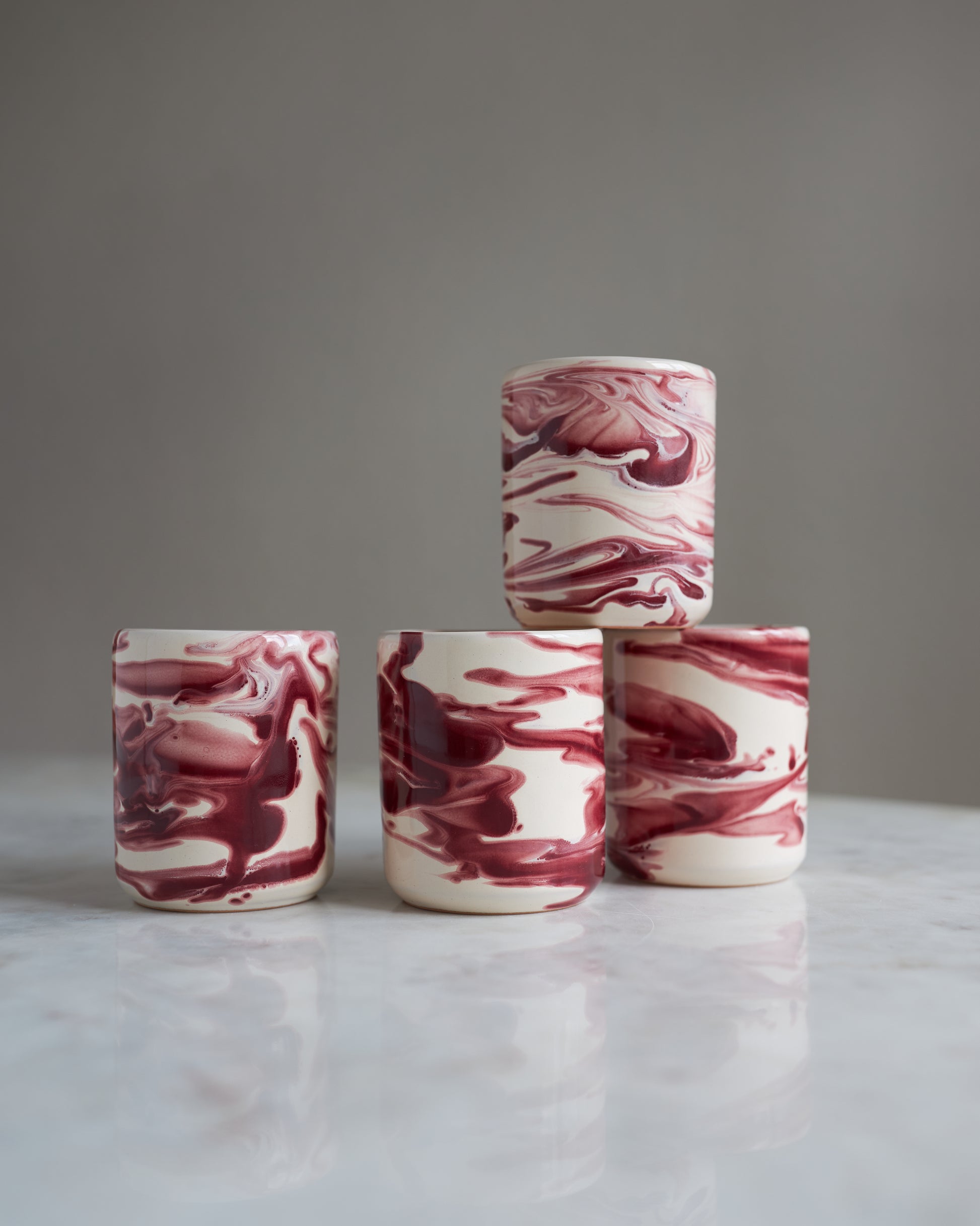 Becher Set «AMARENA» 4-teilig