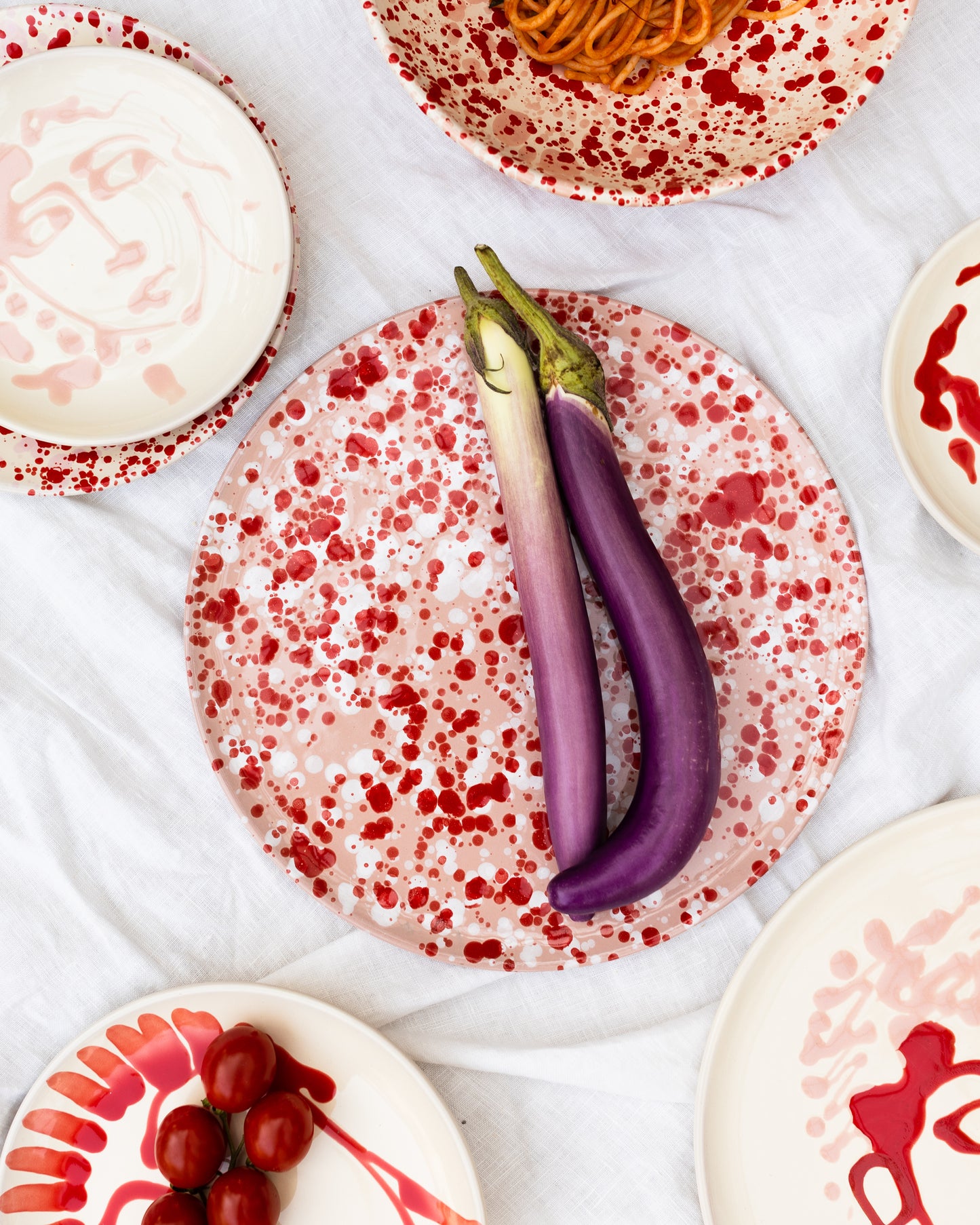 Teller «PANNA COTTA» groß