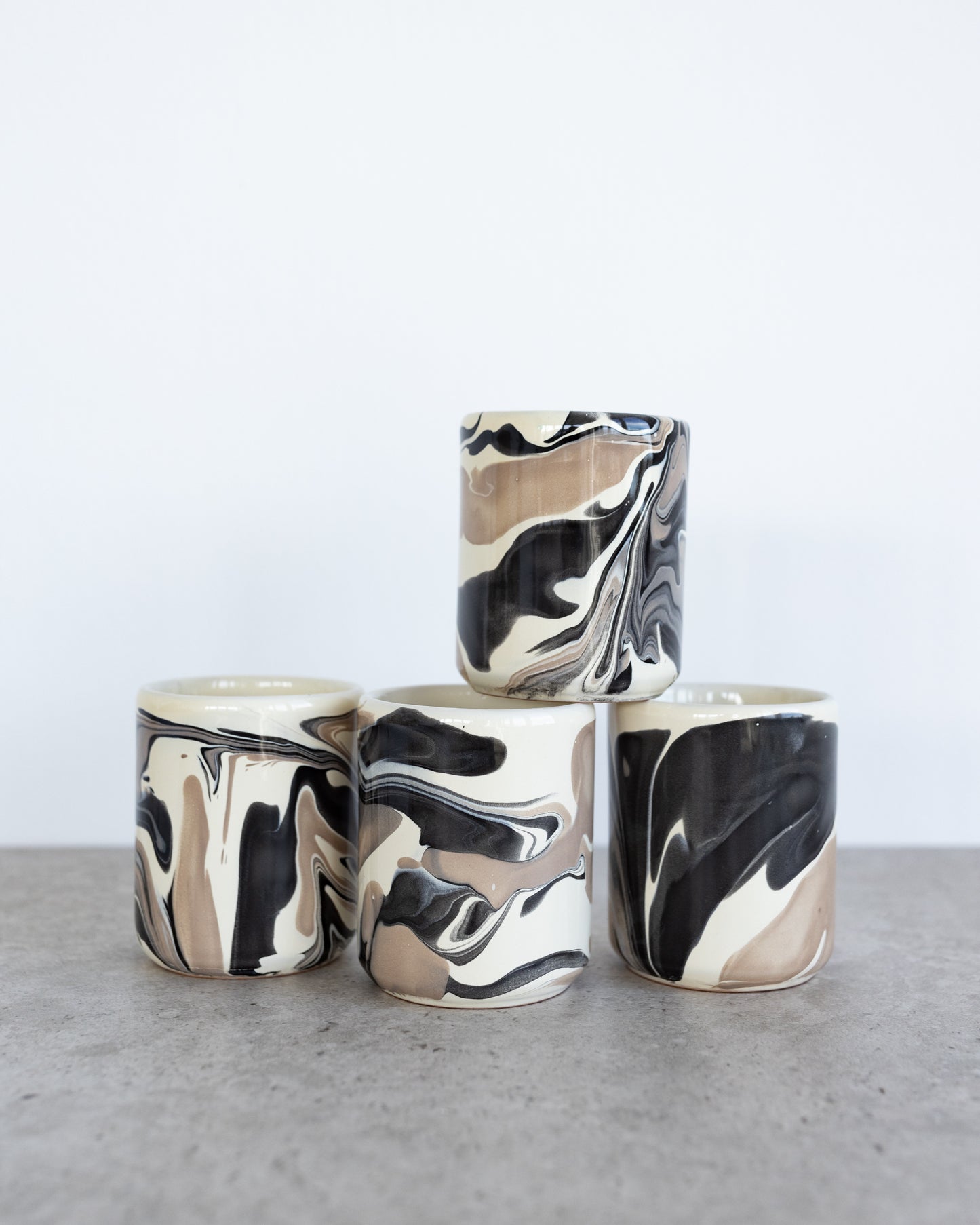 Becher Set «AFFOGATO» 4-teilig
