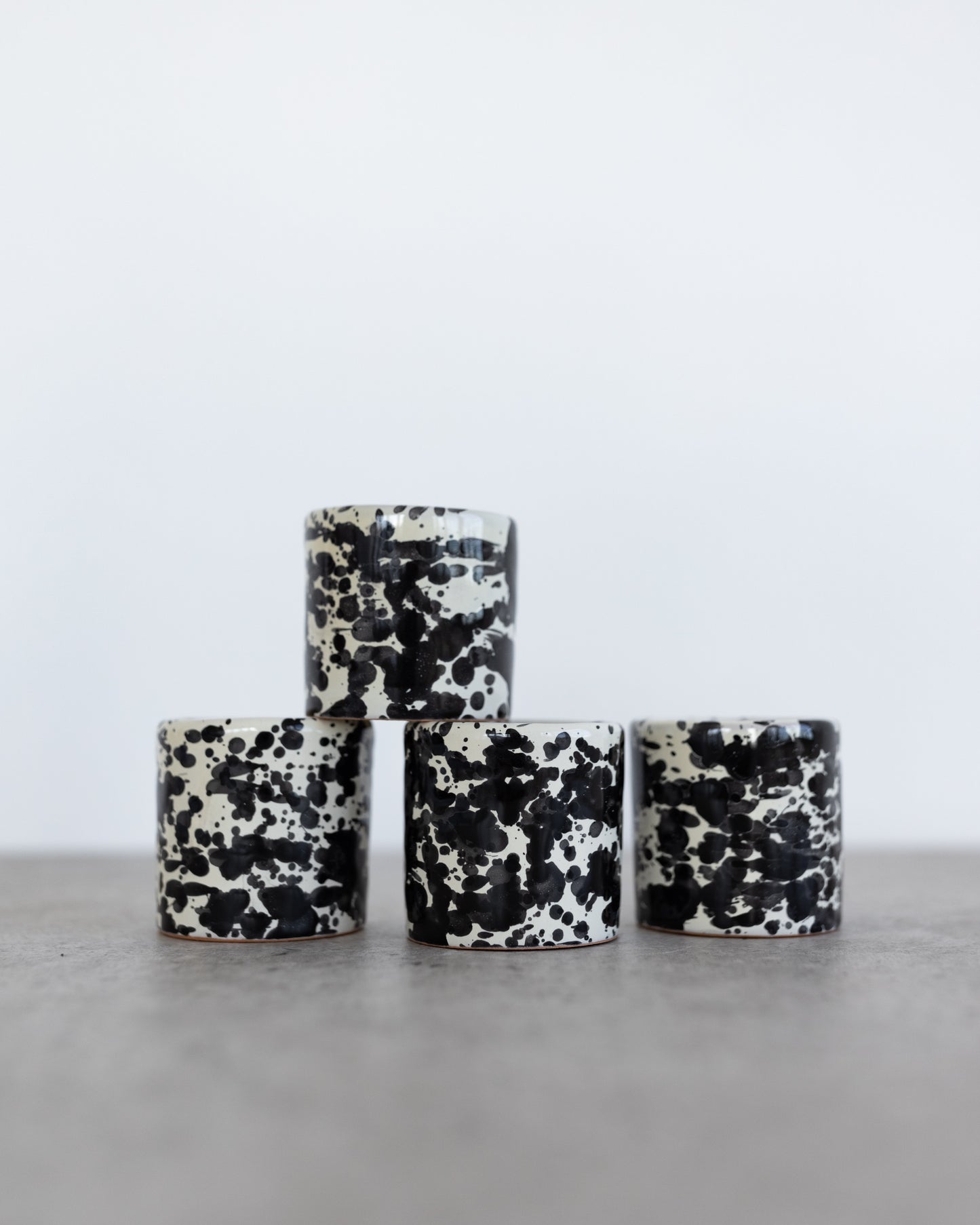 Espresso Set «STRACCIATELLA» 4-teilig