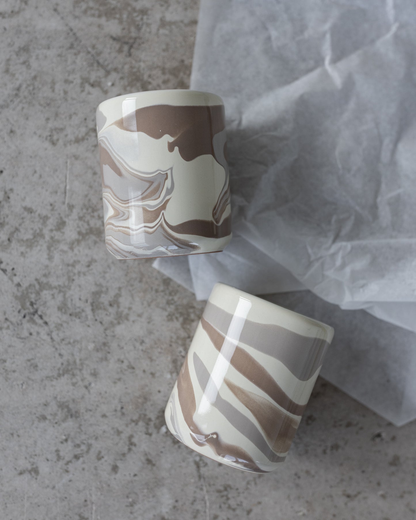 Becher Set «CAFFÈ LATTE» 2-teilig