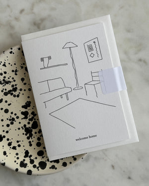 Klappkarte «WELCOME HOME»