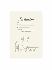 Postkarte «PARTY INVITATION» (Risographie)