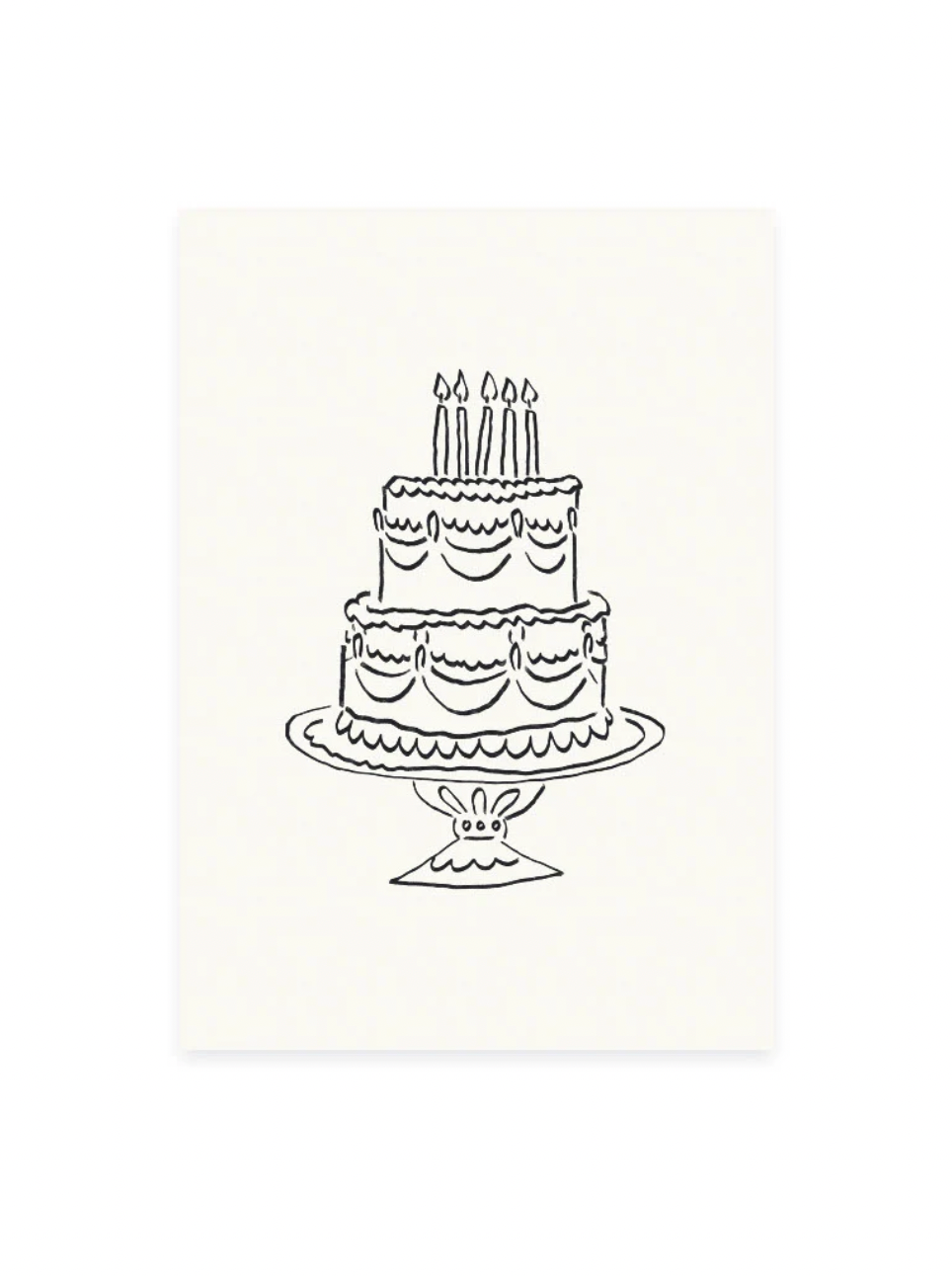 Postkarte «TORTE» (Risographie)