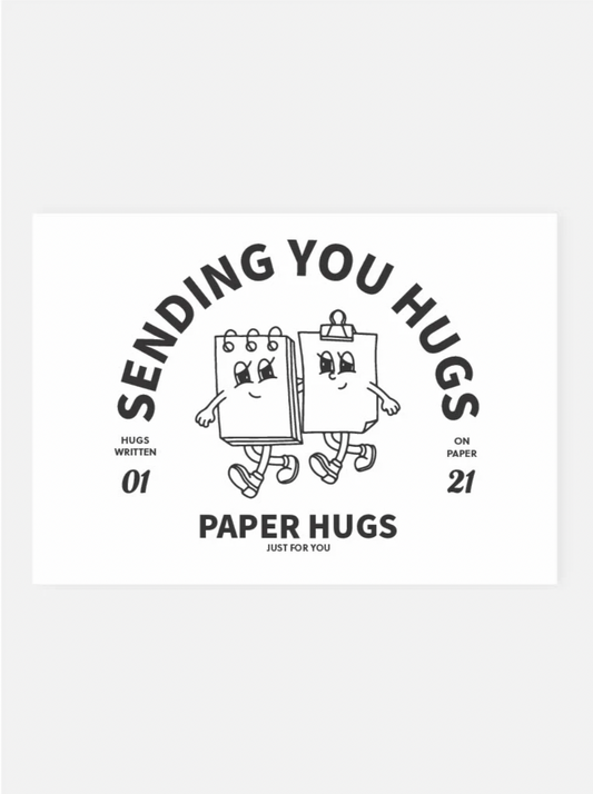 Postkarte «PAPER HUGS»