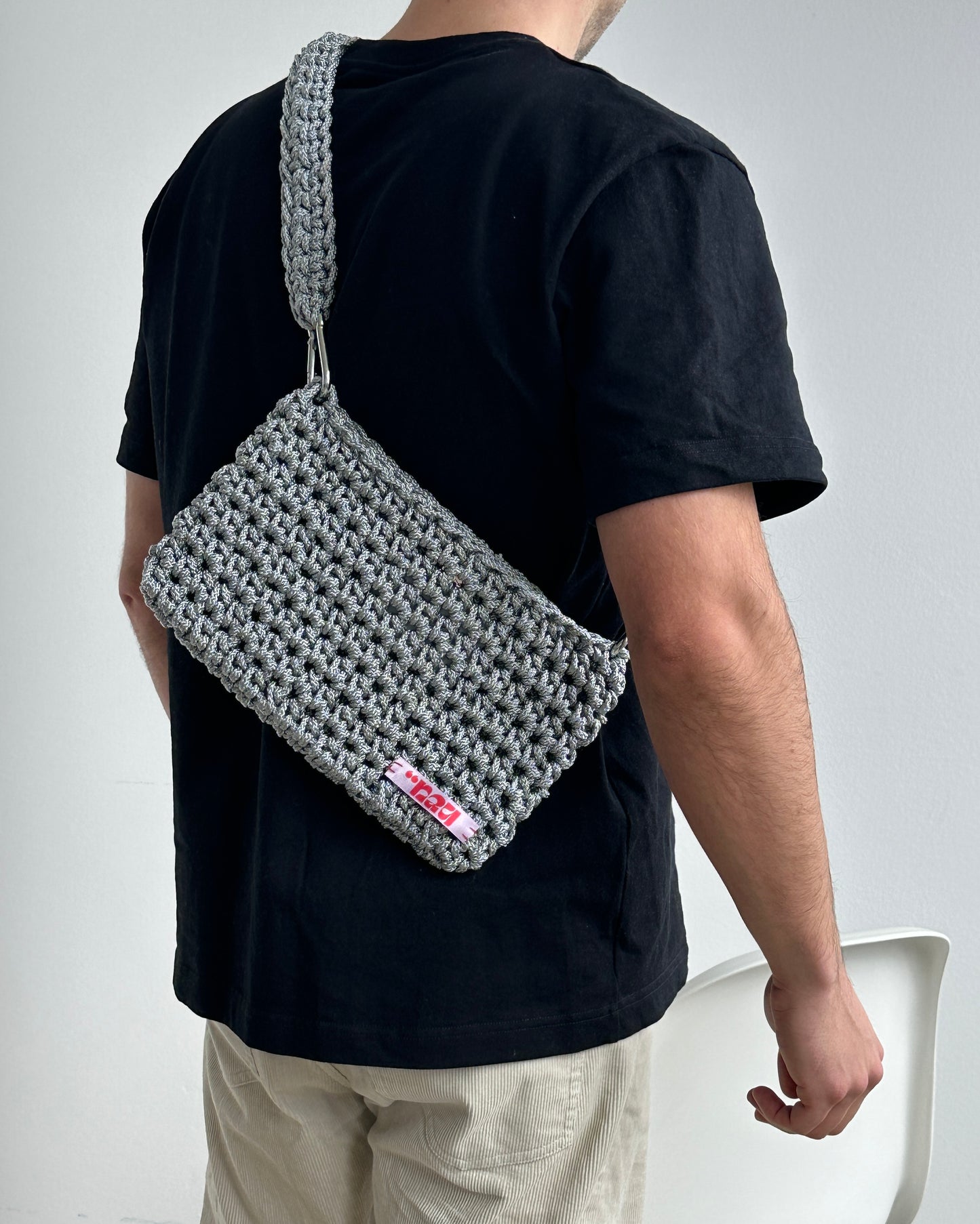 The Functional Strappy Bag «COSMIC SILVER»