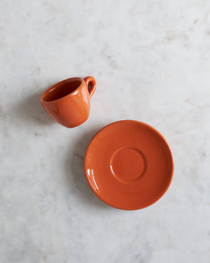 Espressotasse mit Unterteller «BRUCIATO»