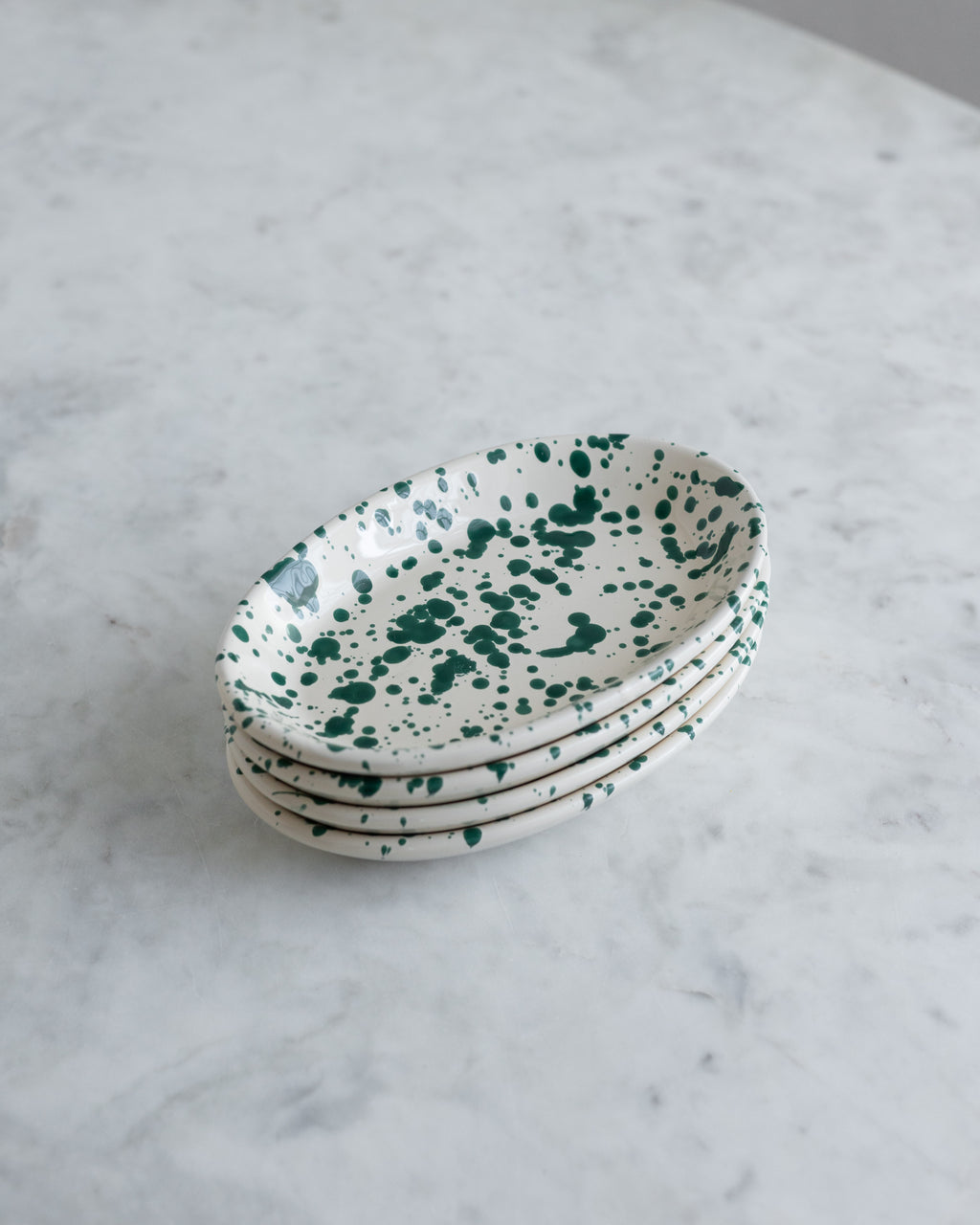 Teller Set oval «CLUBHAUS» 4-teilig