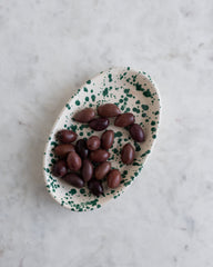 Teller oval «CLUBHAUS» klein