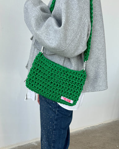 The Functional Strappy Bag «ALIEN GREEN»