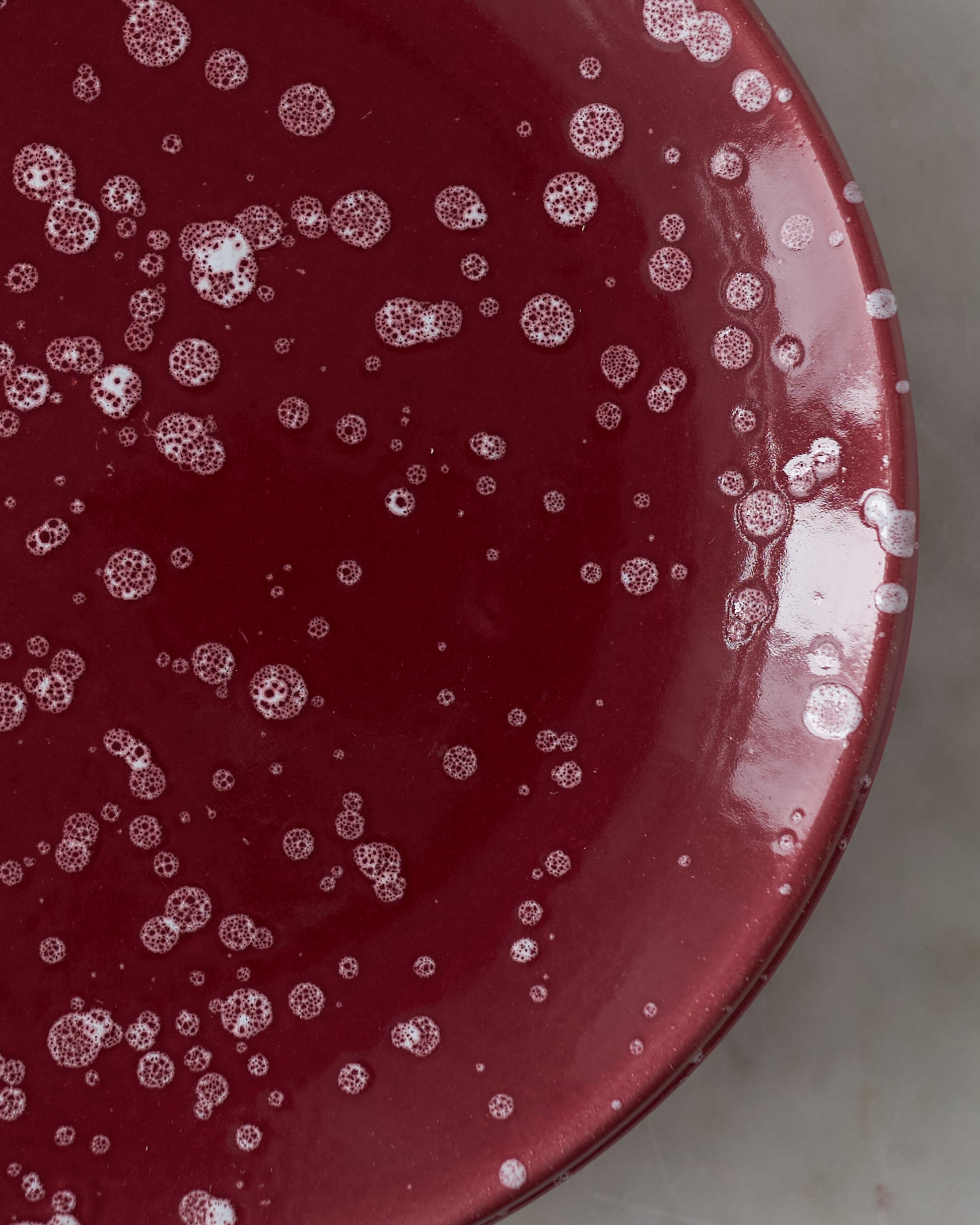 Teller «RUBINO NEVOSO» medium