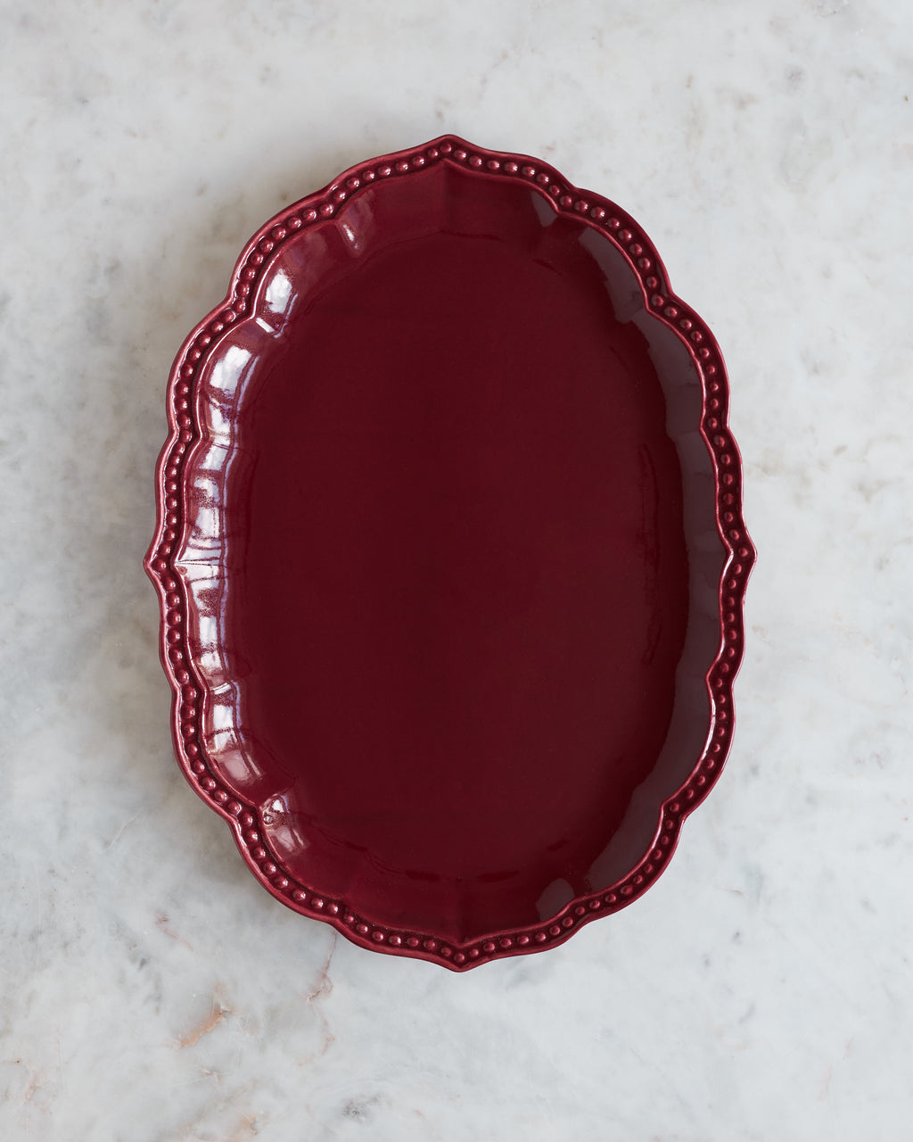 Servierplatte «VINO ROSSO»