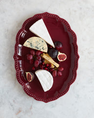 Servierplatte «VINO ROSSO»