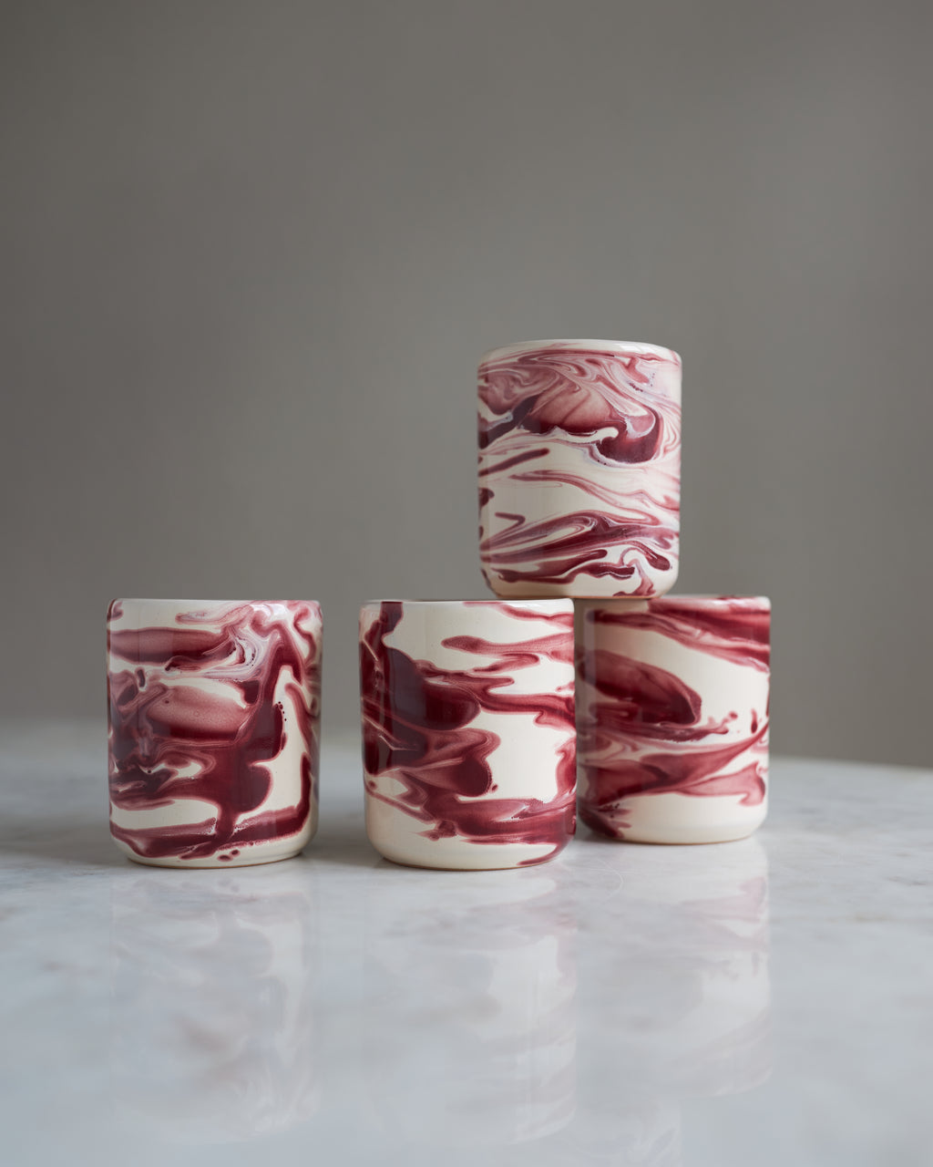 Becher Set «AMARENA» 4-teilig
