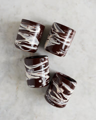 Becher Set «CIOCCOLATA CALDA» 4-teilig