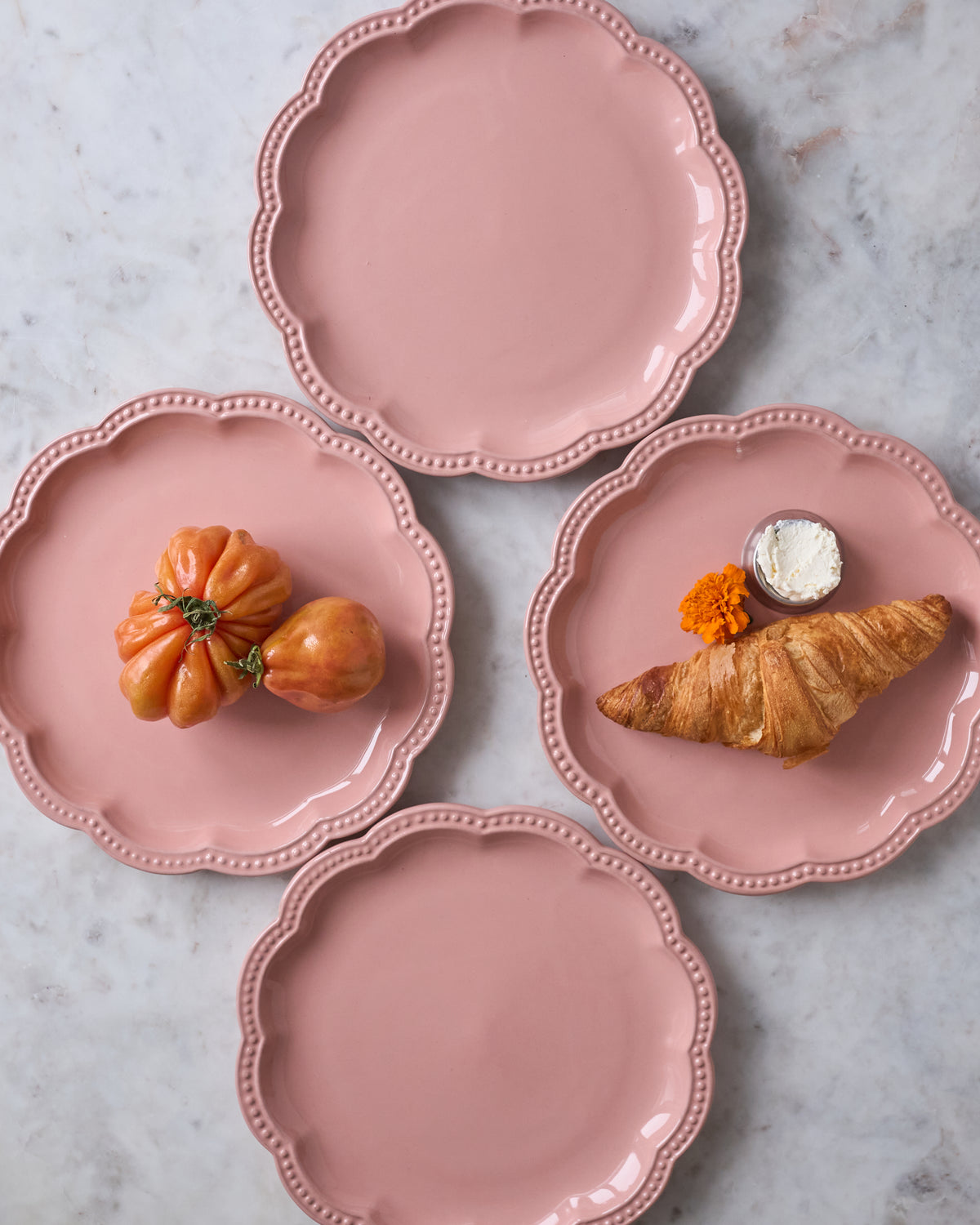 Teller Set «GRAZIOSO» groß 4-teilig – arrabbiata