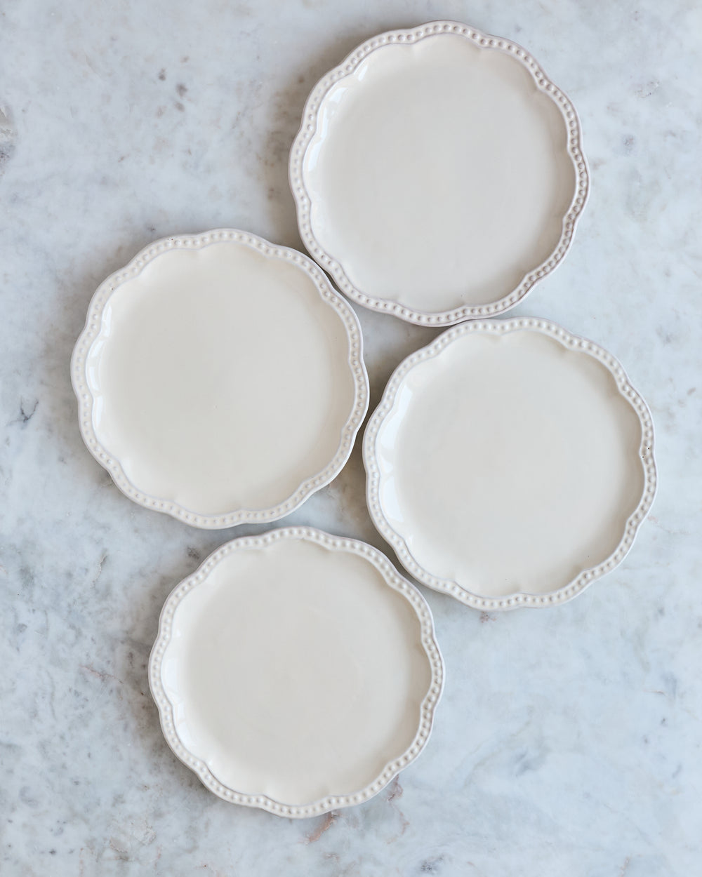 Teller Set «CREMOSO» medium 4-teilig