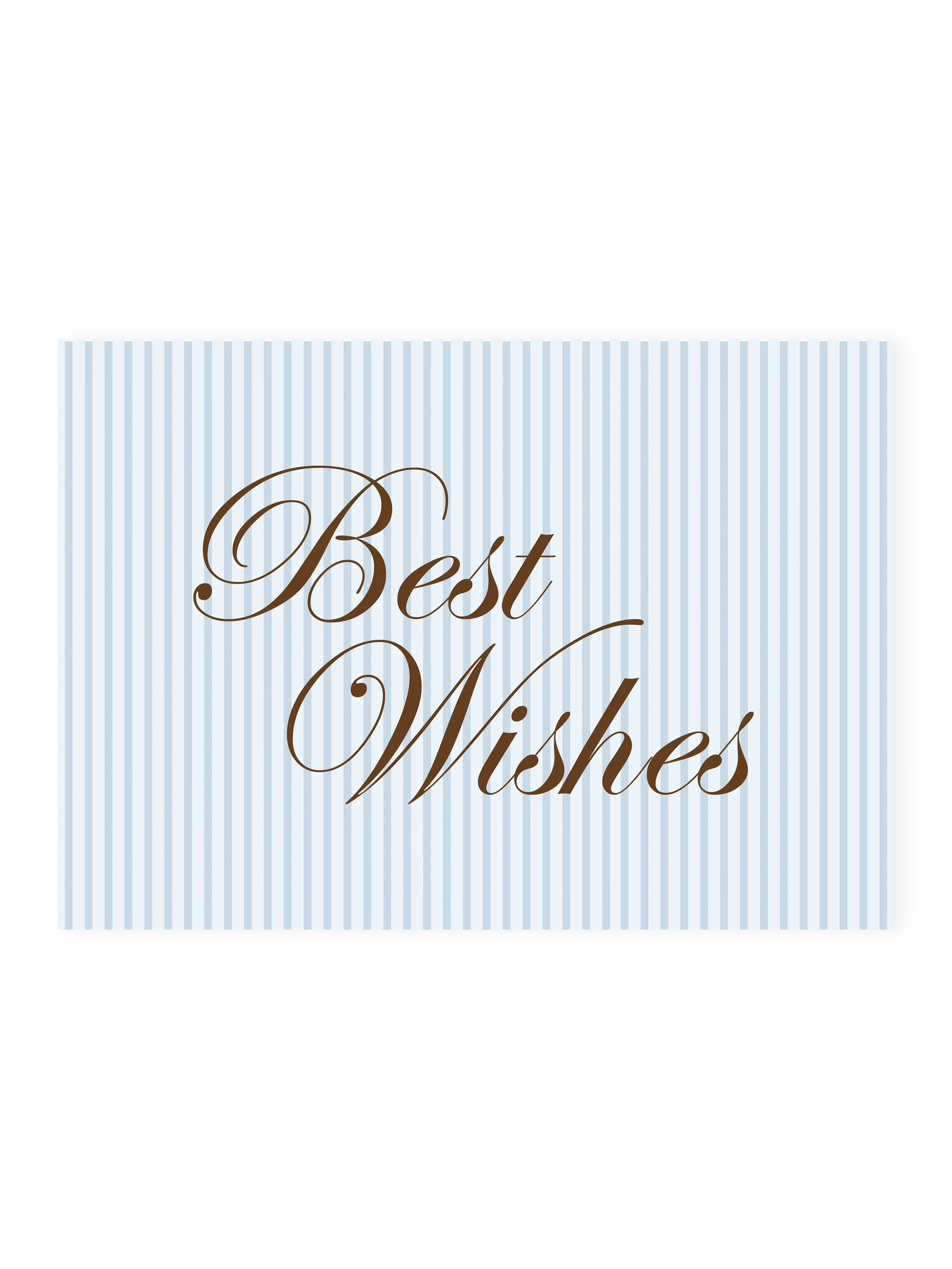 Postkarte «BEST WISHES»