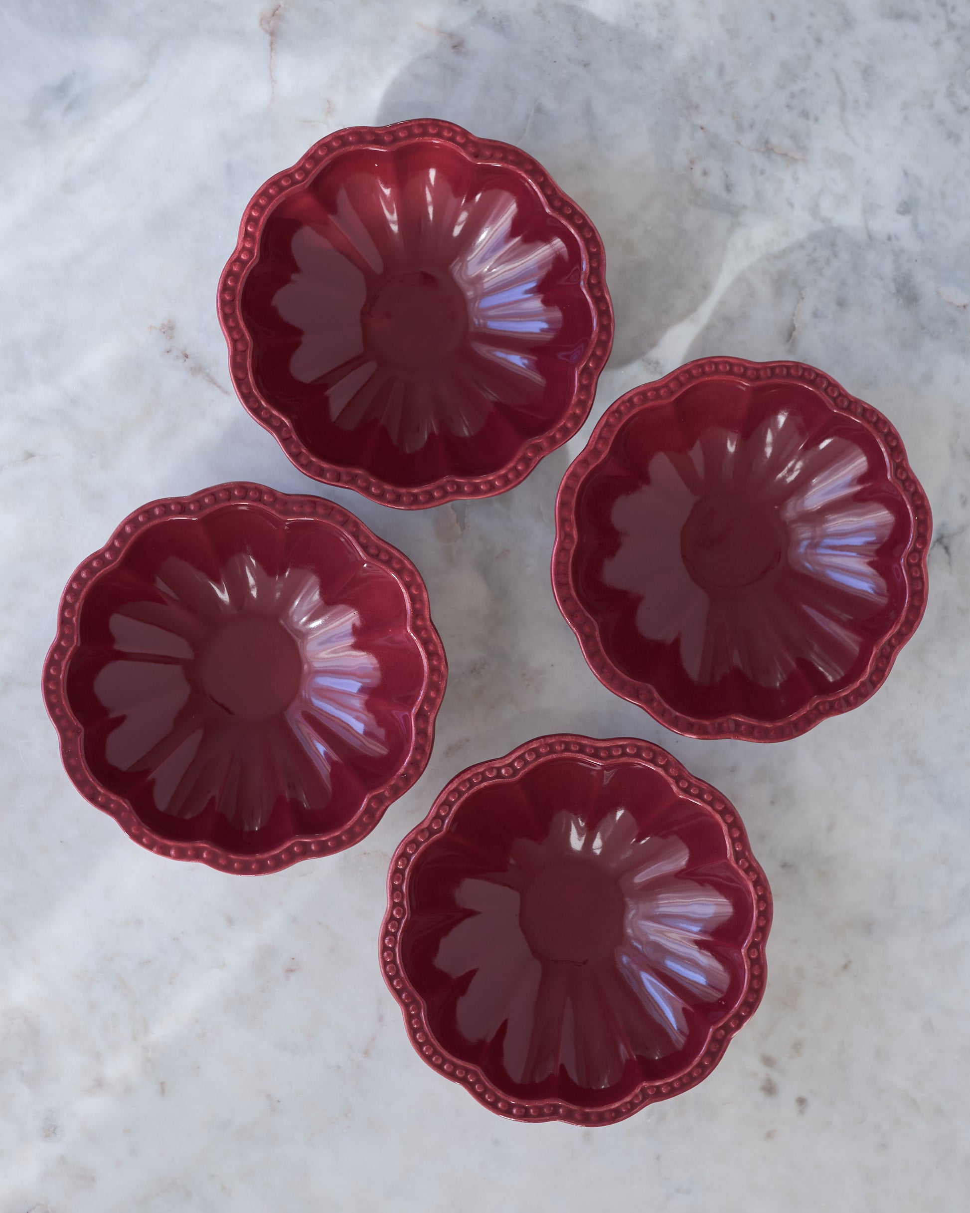 Schalen Set «VINO ROSSO» 4-teilig