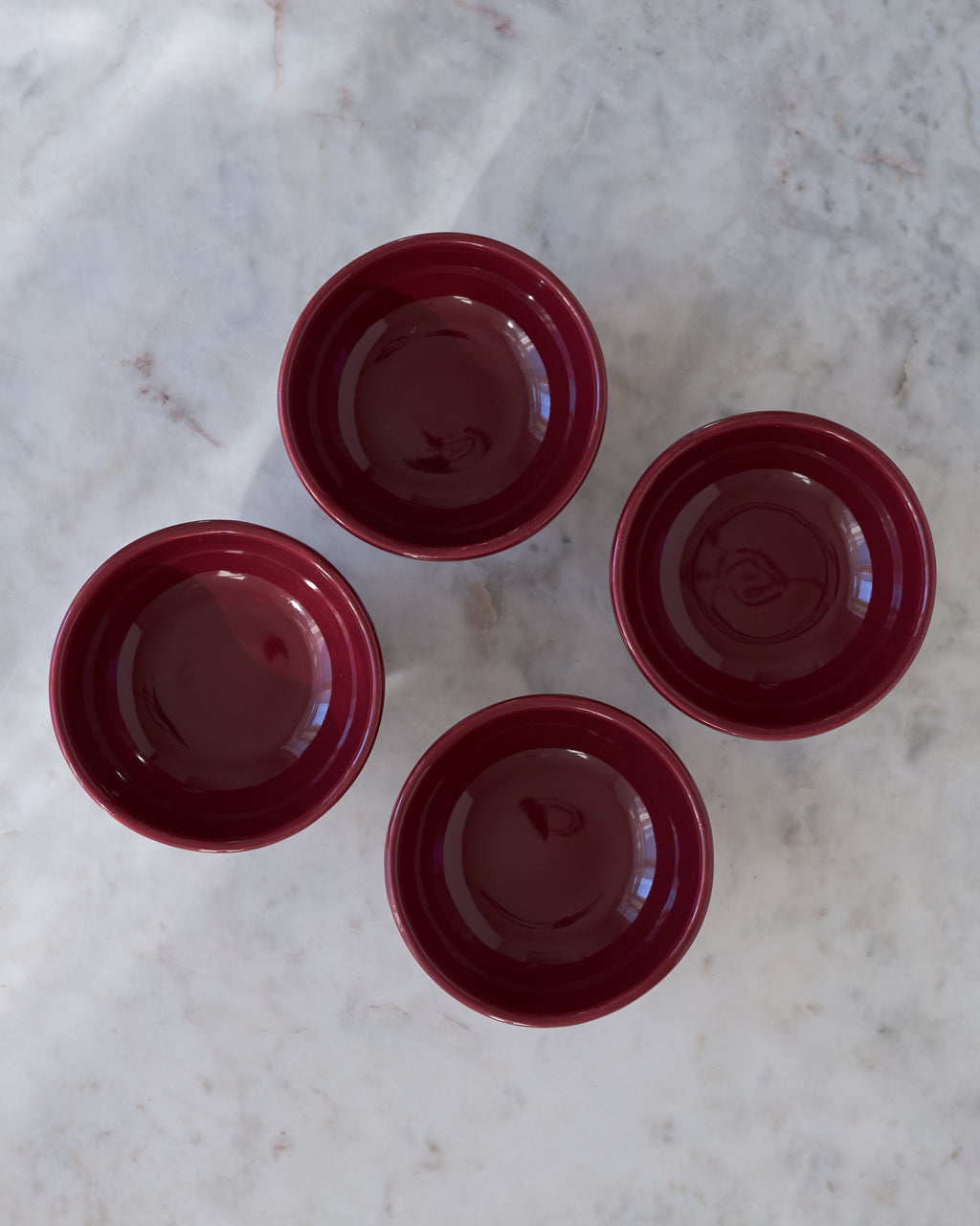 Servier Schalen Set «VINO ROSSO» 4-teilig