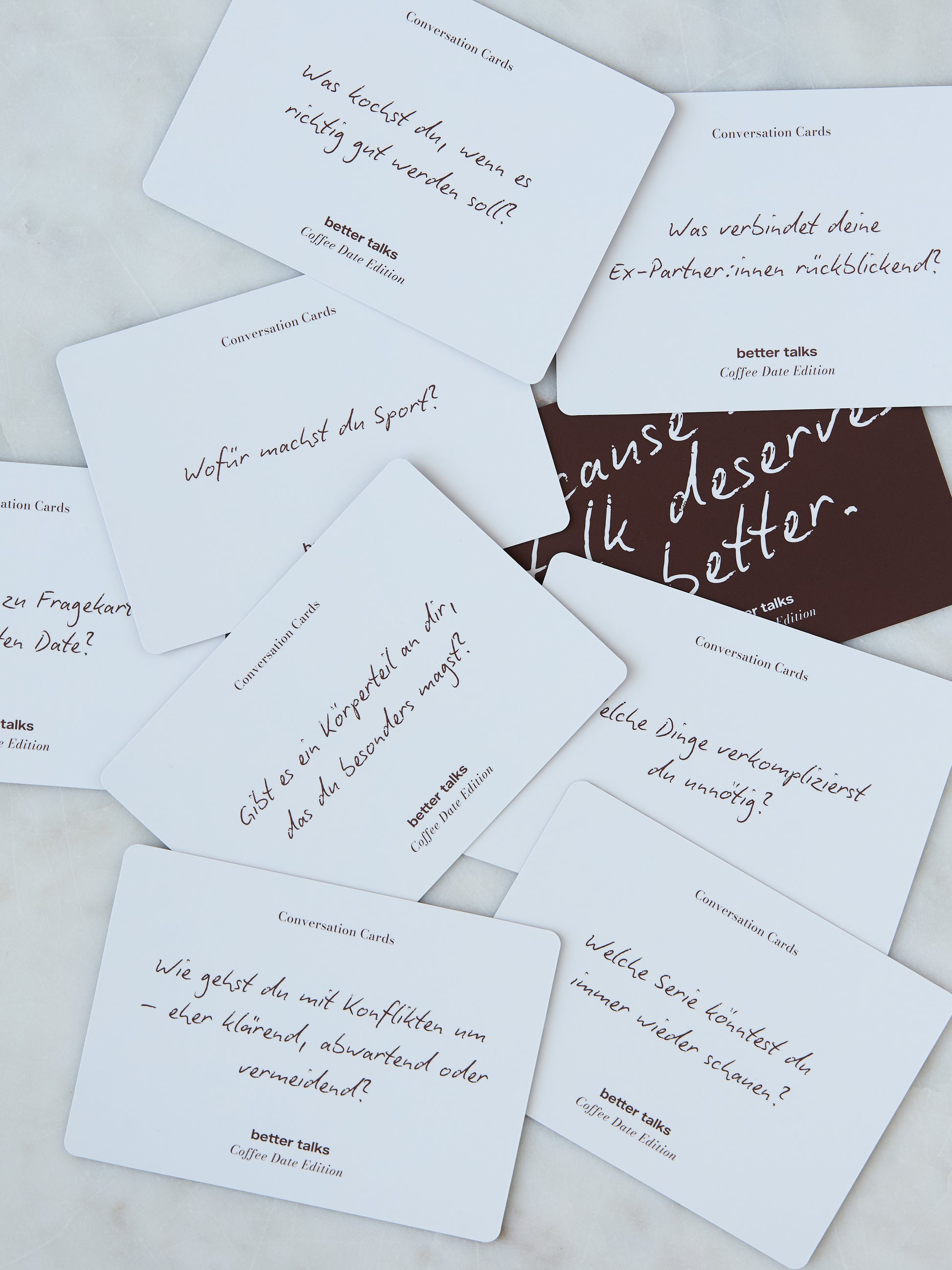 Fragekarten «COFFEE DATE»