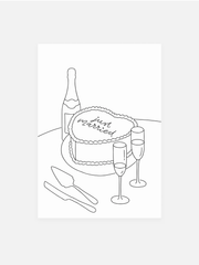 Postkarte «JUST MARRIED»